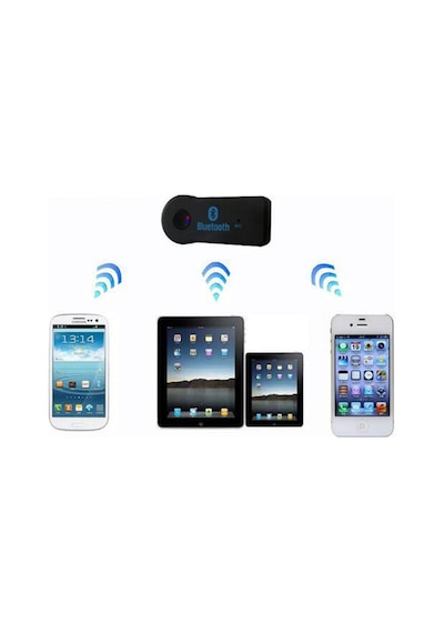 Aux Girişli Bluetoothlu Araç Kiti - Bluetooth Aux Dönüştürücü