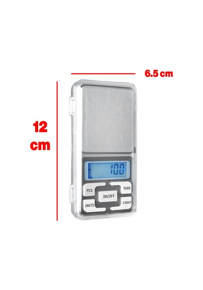 Tr Mini Dijital Hassas Terazi Lcd Ekran Pilli 0.01 Gr Hassasiyet 200 Gr Tartım Mutfak Tartısı Ölçüm Genel