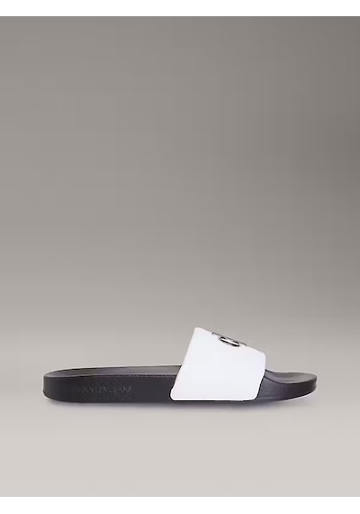 Calvin Klein Erkek Beyaz Terlik Ym0ym01281 01w