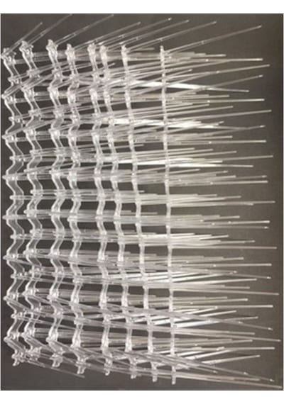 Kuş Konmaz Şeffaf 5 Adet 2.5 Metre+10 Adet Cırt Kelepçe 30 Cm N11.38599