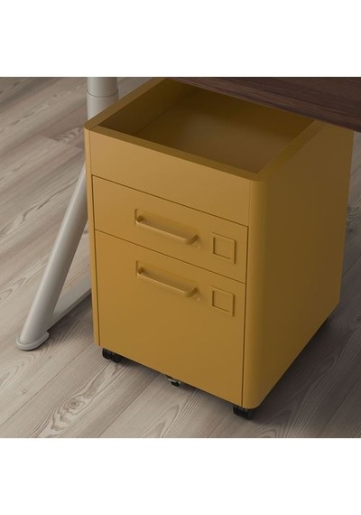 Ikea Idåsen Keson, Altın-kahverengi, 42x61 Cm