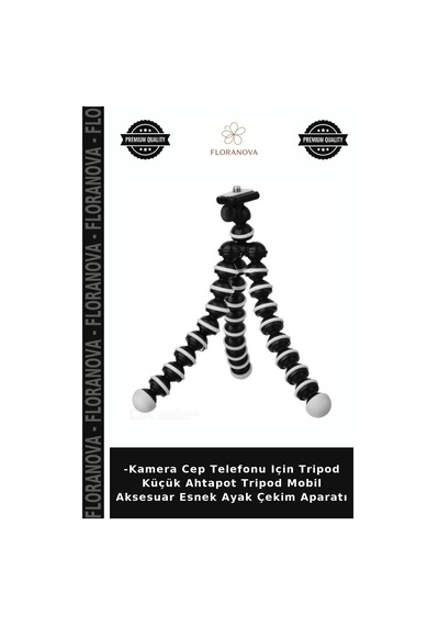 -kamera Cep Telefonu Için Tripod Küçük Ahtapot Tripod Mobil Aksesuar Esnek Ayak Çekim Aparatı