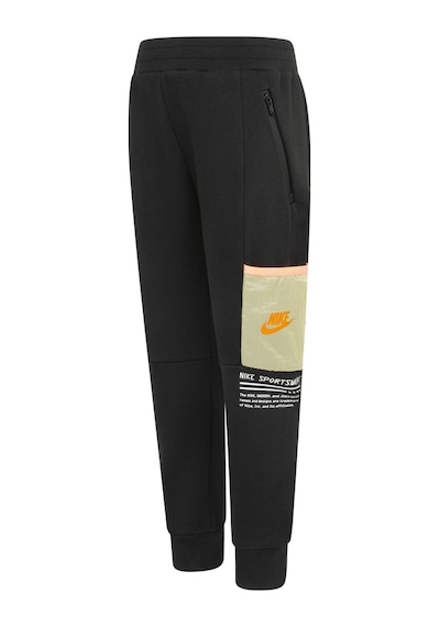 Nike B Nsw Paınt Yf Ft Pant Çocuk Eşofman Alt Siyah