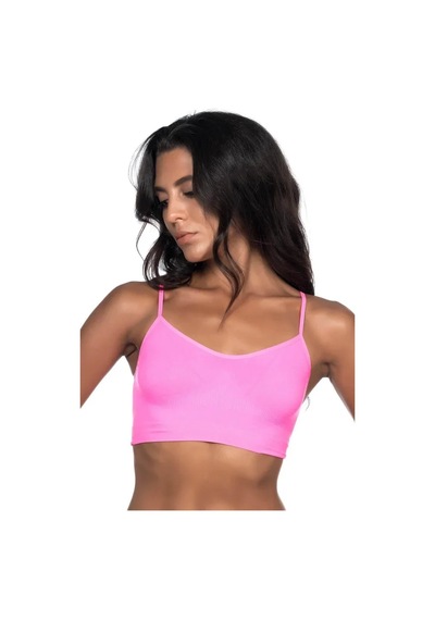 Linabloom Neon Fuşya Mı 4003 Soft İp Askı Büstiyer