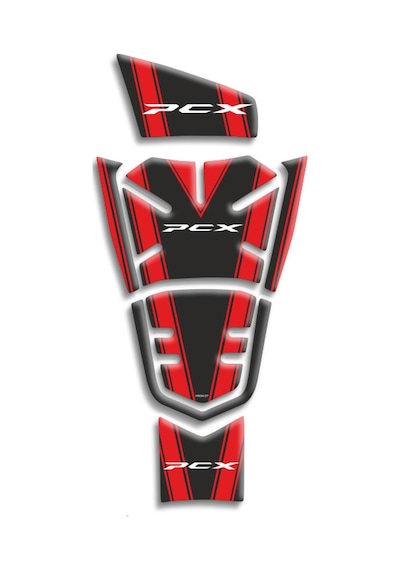 Motosıklet Kaplama Honda Pcx 2021/2024 Tank Pad Set 7 Parça 007