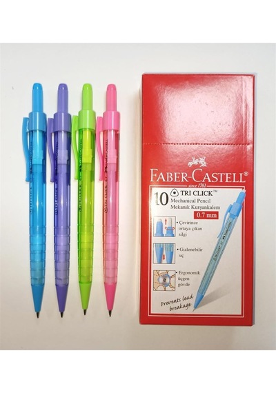 Faber-Castell Versatil K. Triclick 07mm 10 Adet