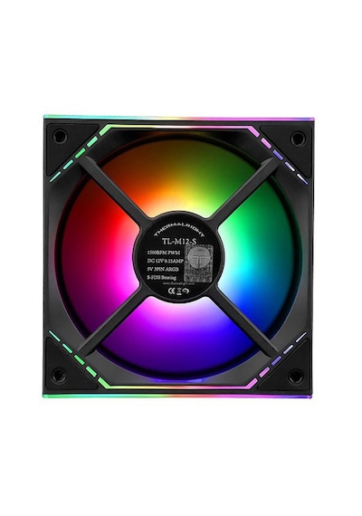 Thermalright Tl-m12-s Argb 120mm Siyah Kasa Fanı