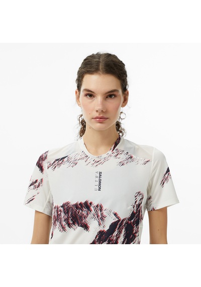 Salomon S/lab Ultra Fdh Kadın Krem T-shirt Lc2358000 Krem