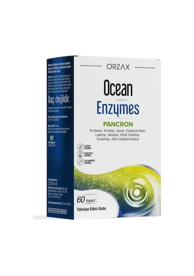 Ocean Enzymes Pacron 60 Kapsül