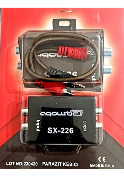 Aqoustics Sx-226 Amfi Parazit Kesici Profesyonel Parazit Önleyici