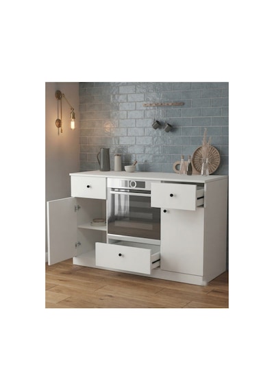 Lucy Ankastre Fırın Dolabı Mutfak Çekmeceli Çok Amaçlı Dolap Beyaz - 906377268 Beyaz Lucy Ankastre Fırın Dolabı Mutfak Çekmeceli Çok Amaçlı Dolap Beyaz - 906377268 Beyaz