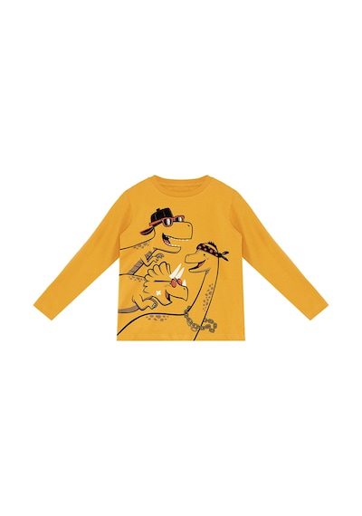 Denokids Cool Dinolar Erkek Çocuk T-shirt Pantolon Takım Çok Renkli