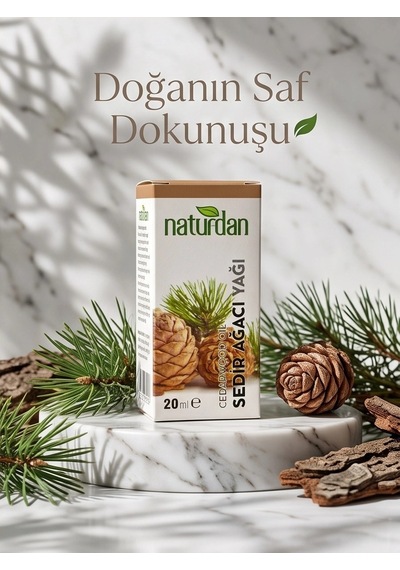 3 Adet Sedir Ağacı Yağı 20 Ml - Cedarwood Essential Oil Diğer