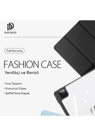 Dux Ducis iPad Uyumlu Pro 11 201820202021.2022 Kılıf Kalem Bölmeli Toby Series- 5775