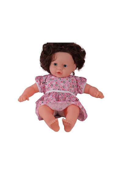 0073 60 Cm Dolgu Gövdeli Saçlı Büyük Bebek - Stokta Olan Model Gönderilir