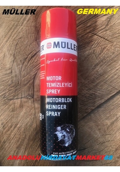 Müller Araç Motor Temizleme Spreyi Yağ Kir Temizleyici 500Ml