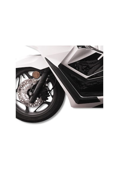 GP Kompozit Honda PCX 125 / 150 2025 Uyumlu Alt Bacak Koruma Siyah