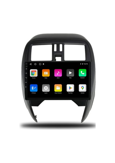 Avaydel Nissan Micra Android Carplay Multimedya 2014-2018 4GB RAM + 32GB Hafıza + 4 Çekirdek