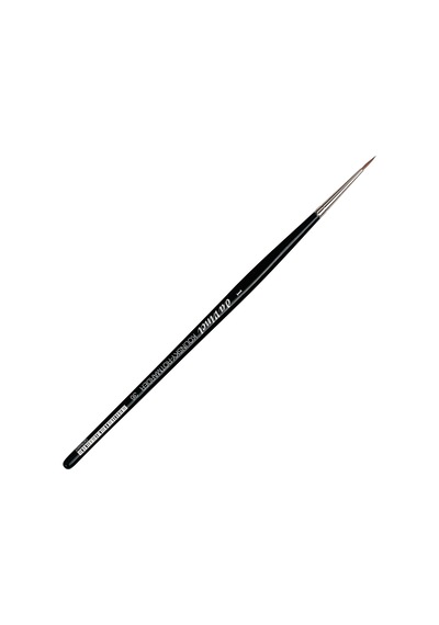 Round, Size 1 - Watercolour Series 36 Paint Brush, Round Russian Red Sable With Black, Size 1