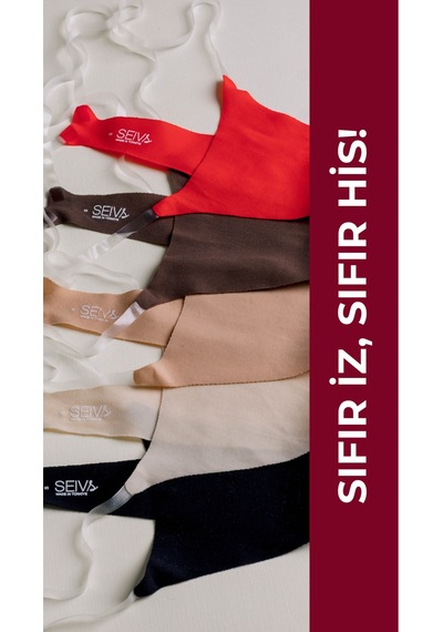 Seivs Üçlü Paket String Dikişsiz - İz Yapmayan - Lazer Kesim - Kaymaz Tanga Acı Kahve Seivs Üçlü Paket String Dikişsiz - İz Yapmayan - Lazer Kesim - Kaymaz Tanga Acı Kahve