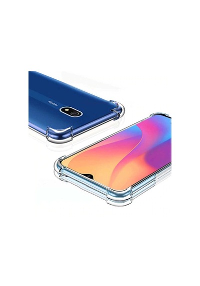 Xiaomi Redmi 8A Kılıf Şeffaf Nitro Anti Shock Kapak Renksiz
