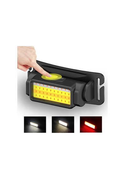 Watton Wt-650 Şarjlı Kafa Lambası 50 Cob Led 300 Lümen 5 Mod Aydınlatma