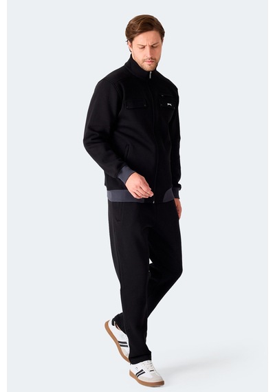 Slazenger Flıcker Erkek Siyah Eşofman Takımı Siyah