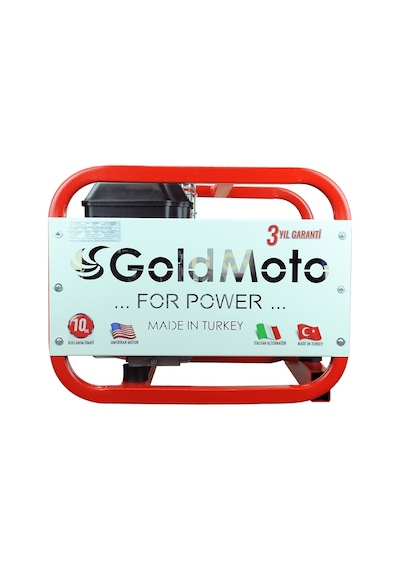 Goldmoto Gm4bjbs Benzinli 4 Kva Nsm Alternatörlü Monofaze Jeneratör