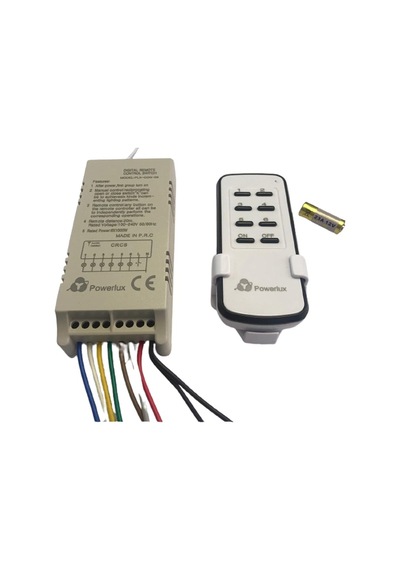 6 Kanal 220V Aydınlatma Kumanda Led Kontrol Kumanda N11.7621