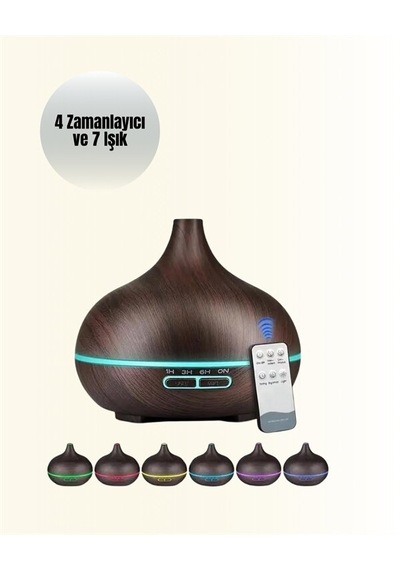 Zamanlayıcılı Ve Otomatik Kapanmalı Aromaterapi Nemlendirici Difüzör Mh-hs4018-0462