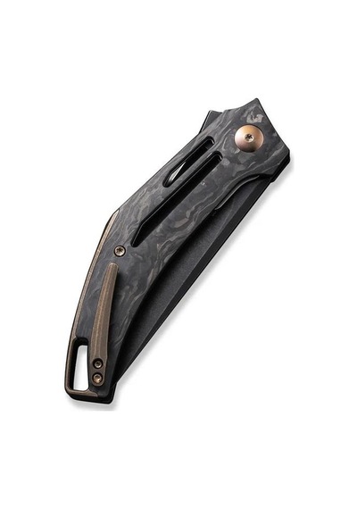 We Knife Speedliner Shredded Cf Black Kamp Çakı Siyah
