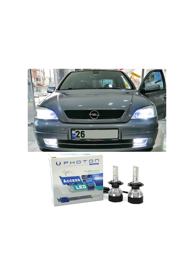 Opel Astra G Led Xenon Sis Far Ampulü H3 Access Yeni Seri Beyaz 1998-2004