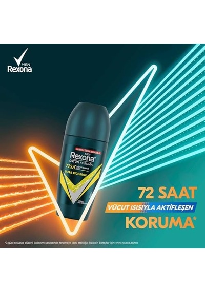 Men Ultra Recharge Roll On Deodorant, 50 Mililitre