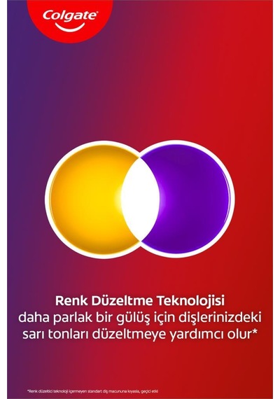 Colgate Max White Purple Reveal Beyazlatıcı Diş Macunu 75 Ml X2 Adet + Diş Fırçası Kabı