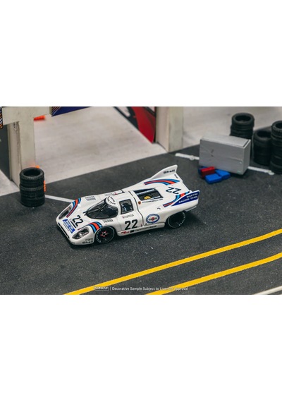 Tarmac Curitiba64 1/64 Porsche 917 Kh 24h Le Mans 1971 Winner 22 Pleksi