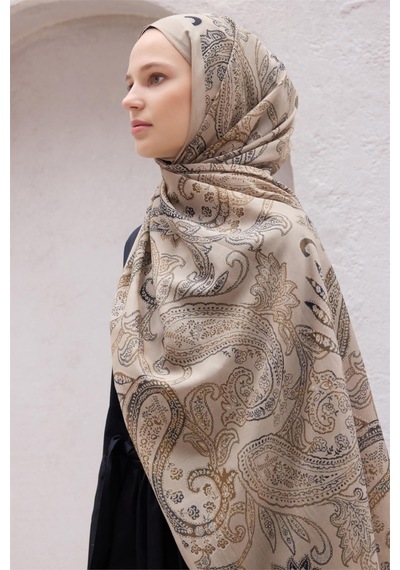 Belli Fresh Vual Şal 75 X 200 - 1468 Vizon