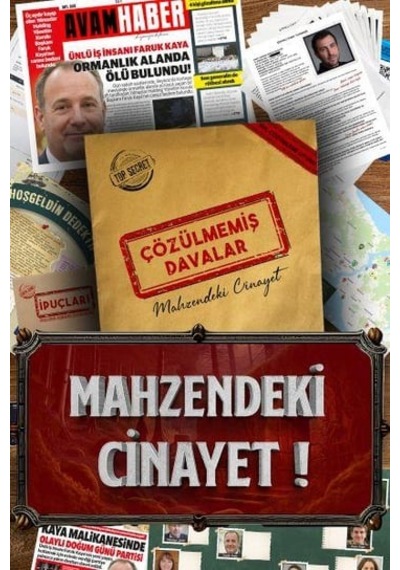 Çözülmemiş Davalar Mahzendeki Cinayet Dedektif Oyunu