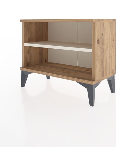 Arges Komodin Tek Raflı 60x30x48 Çam-aytaşı Çam