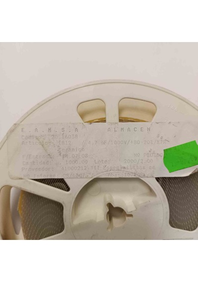 C1812c472kdrac7800 4.7nf 1812 Taıwan Smd Seramik Kondansatör 19 Adet