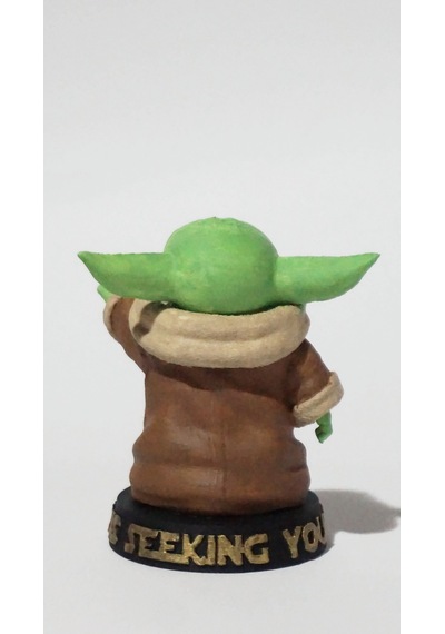 Babyyoda - Dekoratif Biblo Ve 3d Maket Obje 9cm