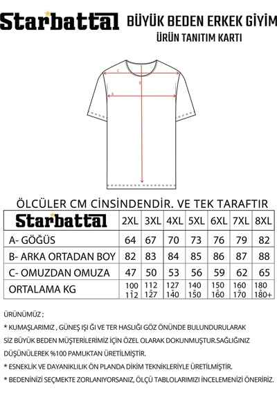 Starbattal Büyük Beden Unisex Yelek 23600 Indıgo 3Xl