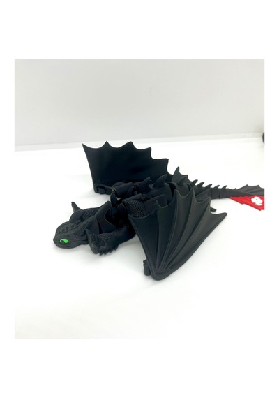 Eklemli Toothless 3d Figür