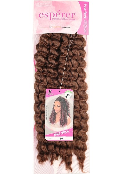 Nice Bulk Afro Su Dalgası Saç - Bakır