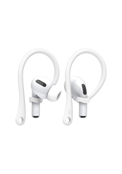 Samsung Galaxy Buds 4 / Buds 4 Pro Kulak Üstü Kulaklık Tutucu Spor Kanca, Esnek Silikon Düşme Önleyici Askı Beyaz Samsung Galaxy Buds 4 / Buds 4 Pro İle Uyumlu