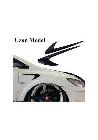 Tampon Çamurluk Venti Parlak Siyah Piano Black Sağ-Sol 2 Adet Uzun Model N11.959