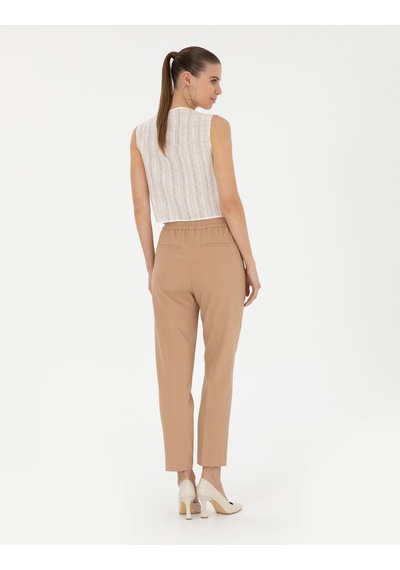 Pierre Cardin Kadın Bej Pantolon 50289436-vr011 Bej