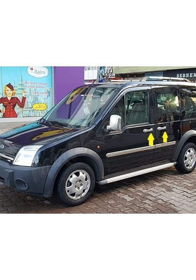 Markadan Ford Connect Krom Kapı Kolu 2002-2014 4 Kapı Paslanmaz Ç