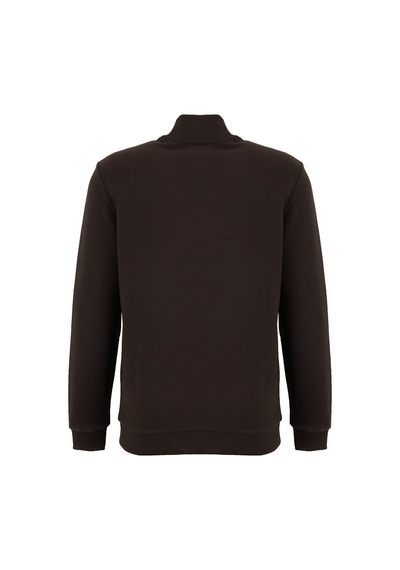 Discovery Expedition D5wm-swt3941 Kahverengi Erkek Sweatshirt Koyu Kahverengi