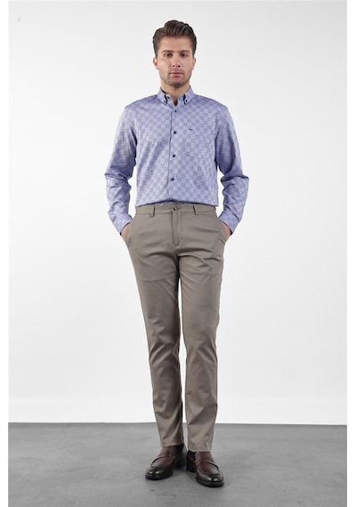 İmza Vizon Yan Cep Comfort Fit Pamuklu Chino Pantolon 1003260172
