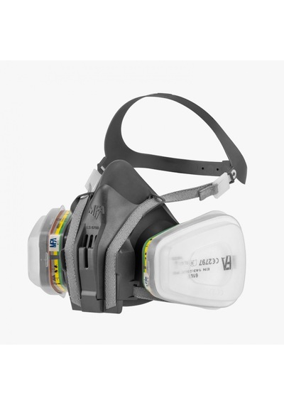 Mfa Ls-6700 Yarım Yüz Maskesi Bayonet Bağlantılı Filtresiz
